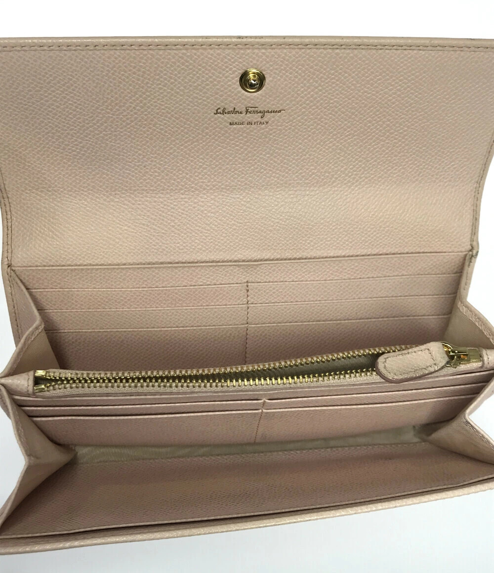 Salvatore Ferragamo Double Wallet Gancini Long